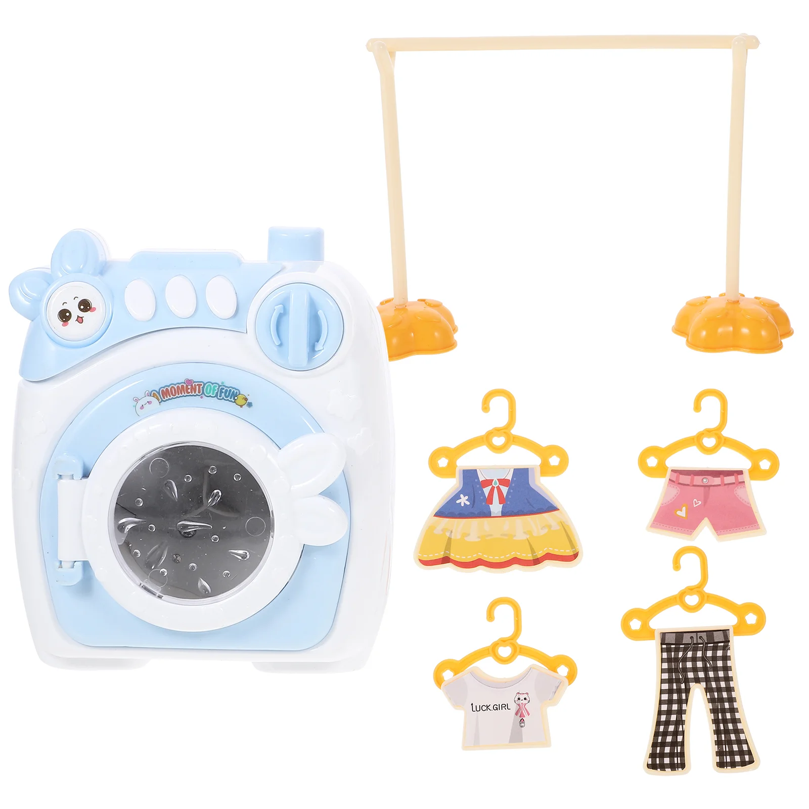 Children's Cleaning Kit Toy Toy Mini Washing Machine Child Childrens Toys Housework Training Miniture Abs Simulated Household 3
