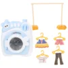 Children's Cleaning Kit Toy Toy Mini Washing Machine Child Childrens Toys Housework Training Miniture Abs Simulated Household 3