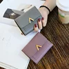 Leather New Women Purse Small Short Leather Wallet Luxury Brand Mini Female Fashion Wallets And Purse Credit Card Holder 4