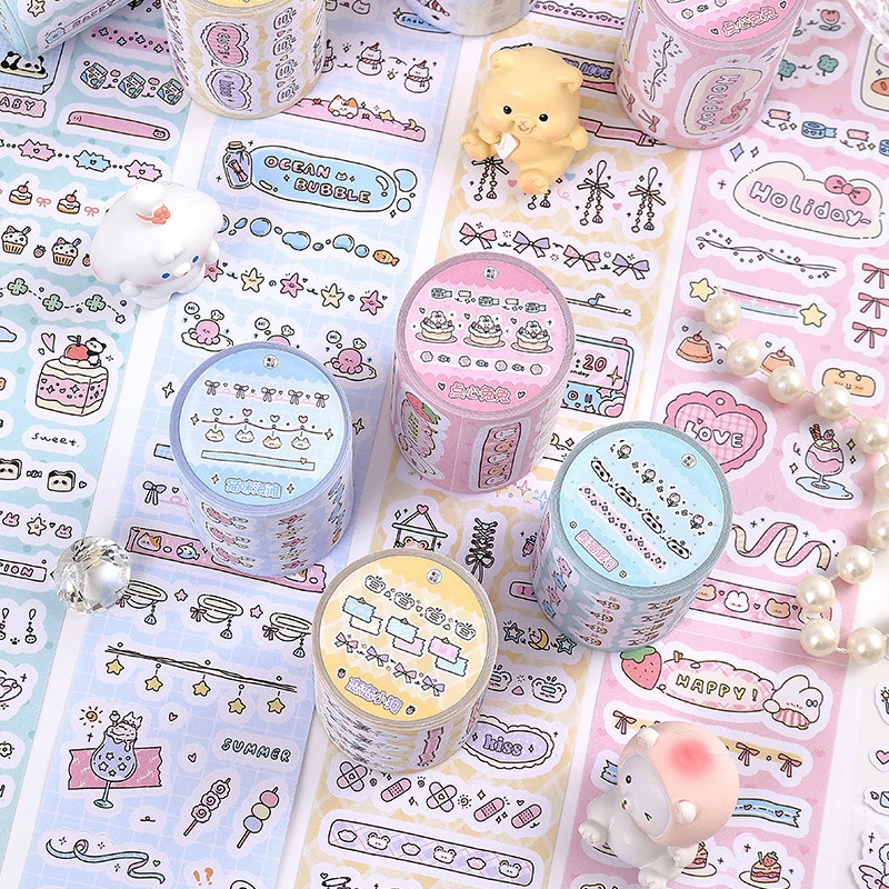 Kit De 94 Pièces De Scrapbooking, Autocollants Washi De