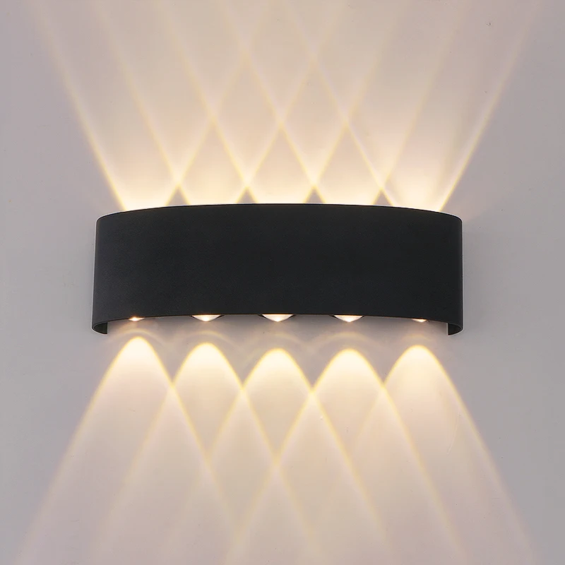 LED Wall Lamp Indoor Wall Light Up And Down Light Bedroom Living Room Stairs Lighting Garden Lights AC85-265 2