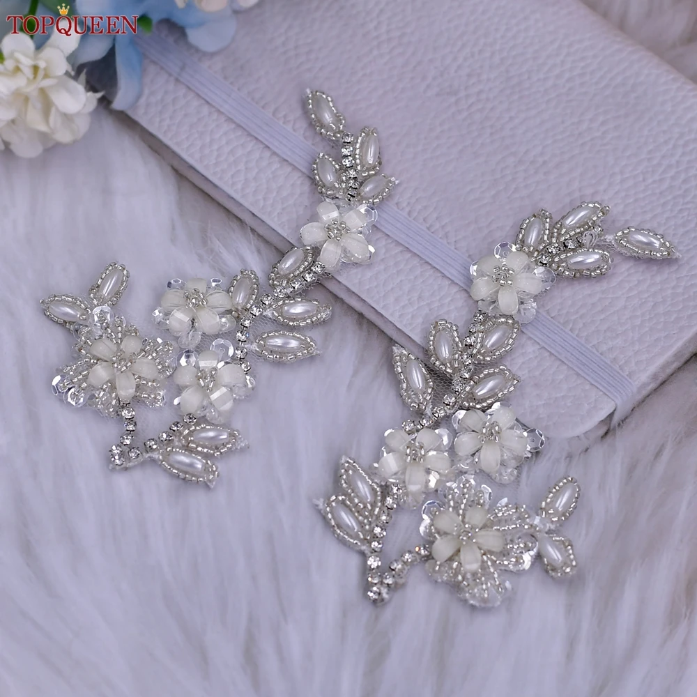 Embroidery Cloth Patches High Heels Shoes Applique Patches DIY Bride Wedding Women Sew On Dress Accessories