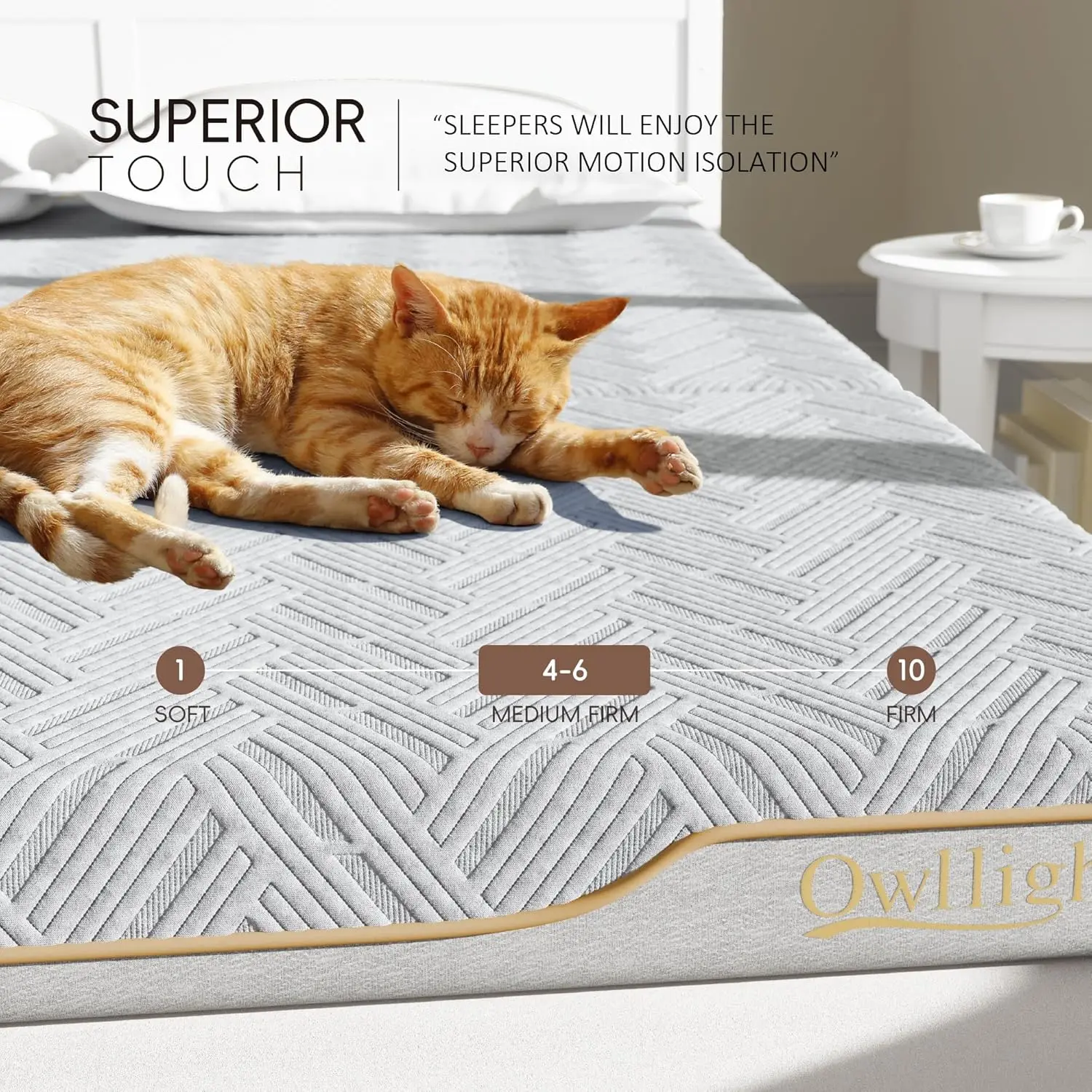 Tri-Fold Mattress. 4" Memory Foam. Washable Cover. Foldable. Medium Firm. Suitable for Floor, Couch, RV. Twin Size