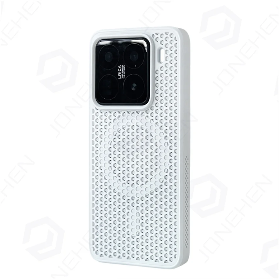 Magsafe Honeycomb Mesh Cooling Magnetic Case - Solid Color Silicone Bumper Cover