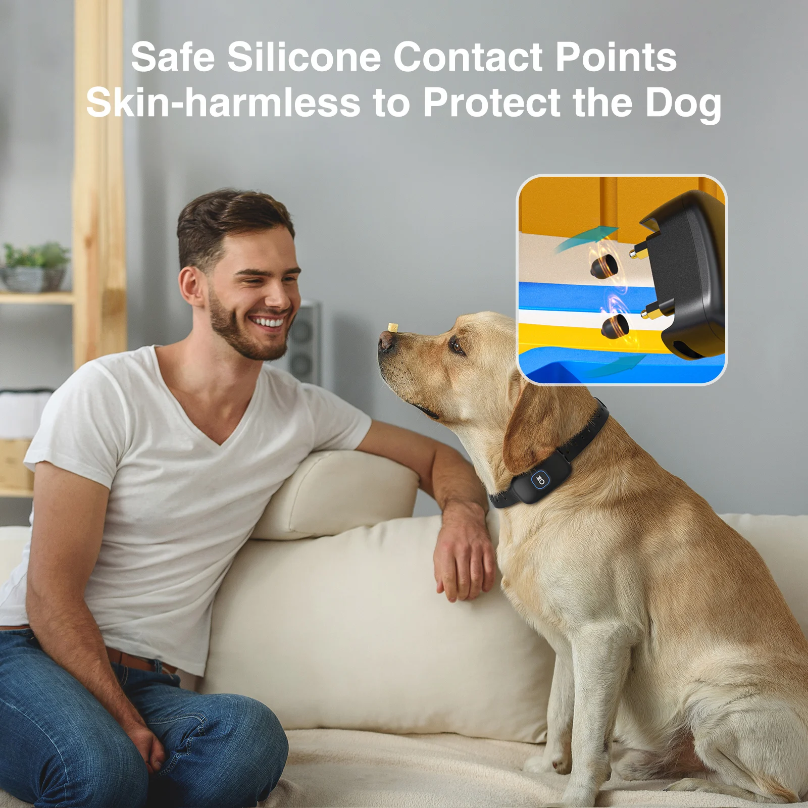 Shock Collar Large Breed Dog Shock Collar With Remote Control