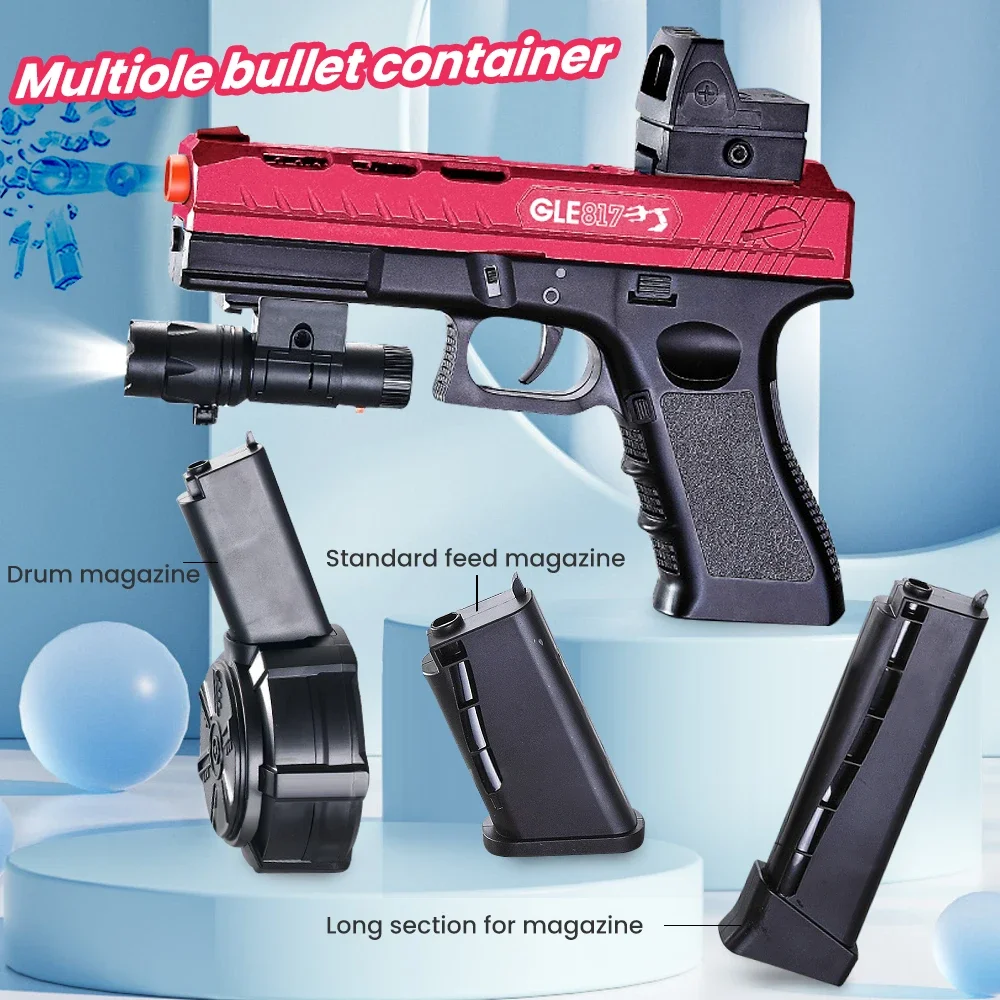 Masque de pistolet à boule de Gel EVA pour enfants, jouets pour enfants,  accessoires Nerf Elite Glock 98k, cadeau pour garçons - AliExpress