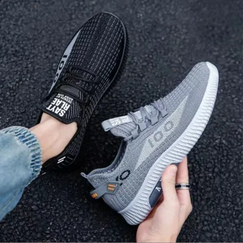 Baskets en maille respirante, chaussures de Sport confortables et décontractées, à la mode, légères, déodorantes, chaussures d'extérieur, grande taille 39-44 1