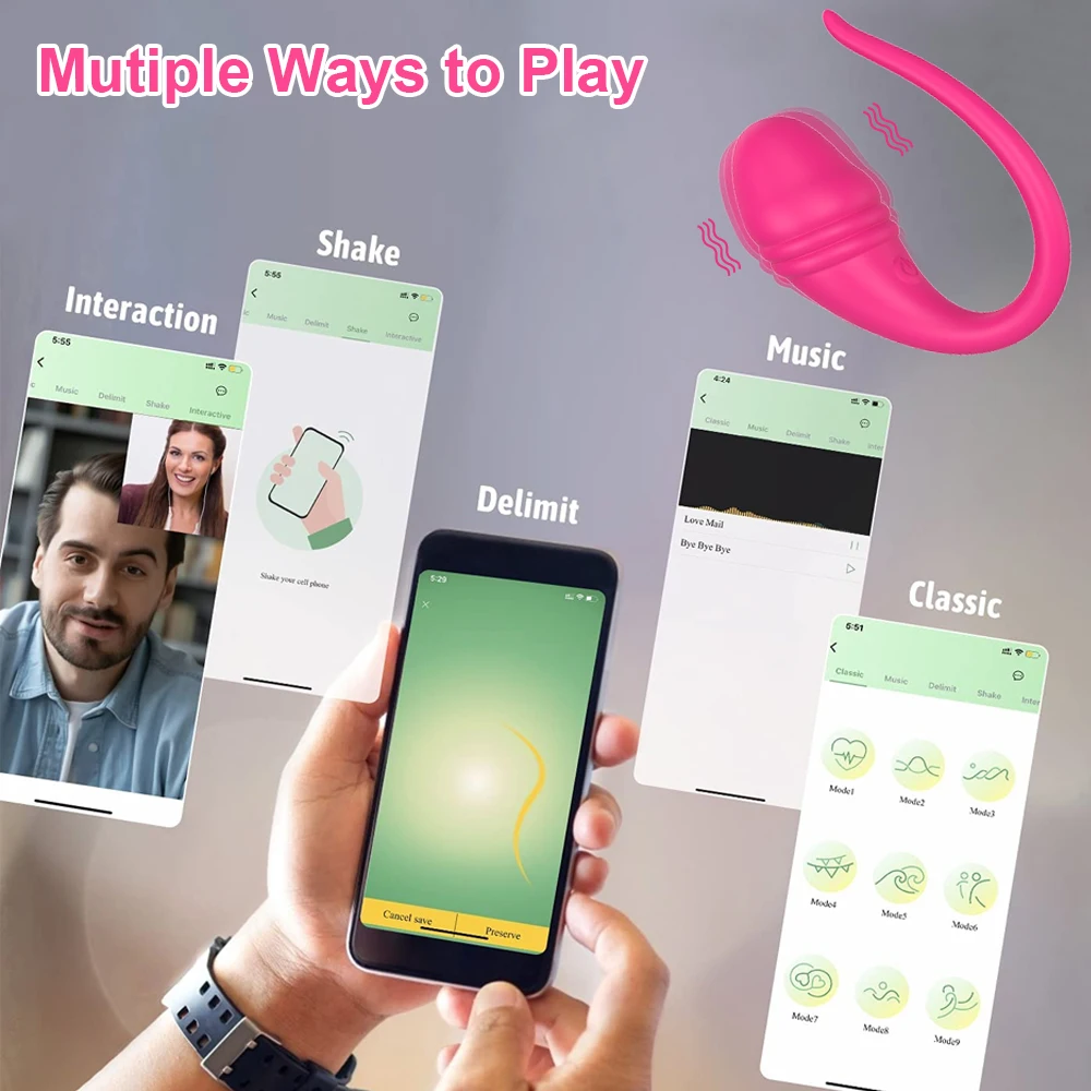 Spot Dildo G Vibrator for Women Wireless APP Remote Control Wearable Vibrating Love Egg Clit Stimulator fo_voghion.com