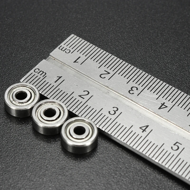 10pcs Miniature Ball Bearings 693ZZ 688ZZ 608ZZ MR106ZZ MR85ZZ Small Carbon Steel Double Shielded Miniature Bearing