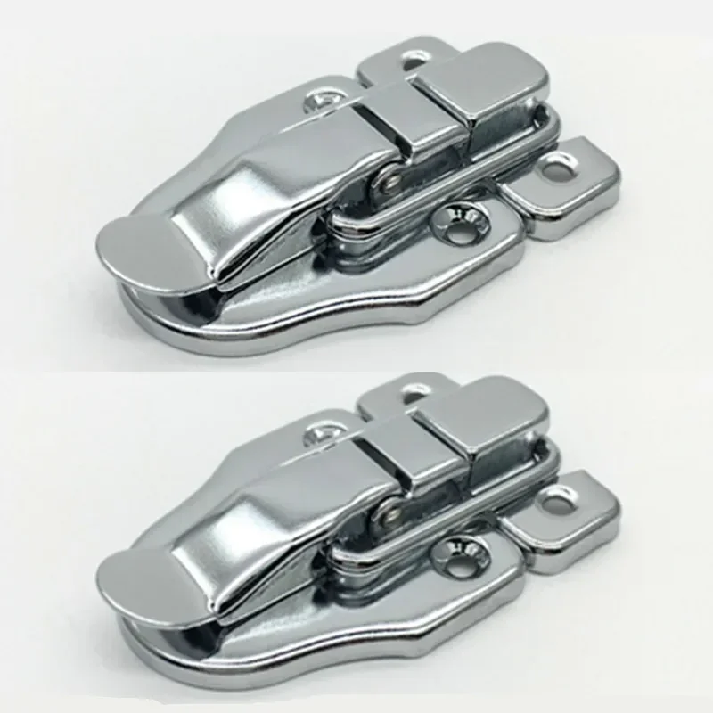 Vintage Jewelry Wood Box Hasps Drawer Latches Decorative Suitcases Hasp Latch Buckle Clasp Furniture Hardware 40*62MM 1pc