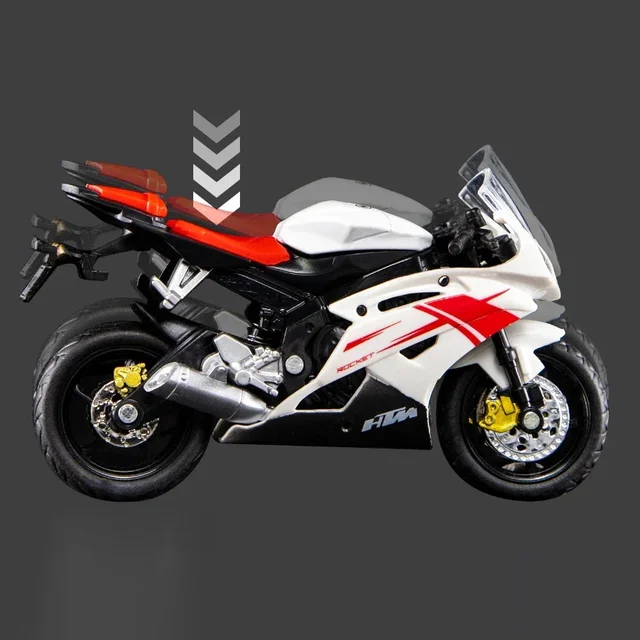 1:18 Scale Yamaha R6 Alloy Scooter Sport Bike Figurines Diecasts Kids Toy Motorcycle Racing Model Replicas Collect Gift for Boys 5 1:18 Scale Yamaha R6 Alloy Scooter Sport Bike Figurines Diecasts Kids Toy Motorcycle Racing Model Replicas Collect Gift for Boys 5