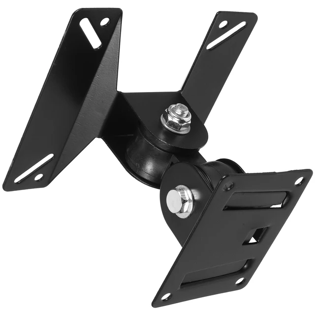 Monitor Stand Television Wall Mounted Bracket Adjustable Computer Mounts for Corners Flat Screen Swivel