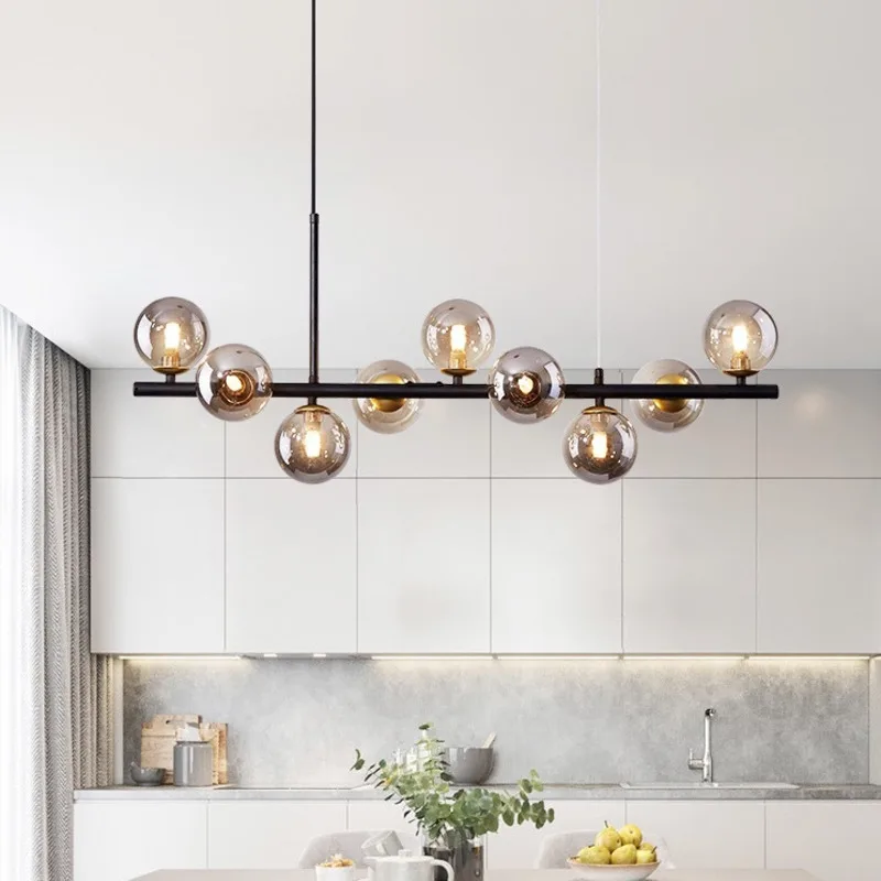 Modern Led 9heads Rings Pendant Lamps Ceiling Hanging Chandeliers Indoor Lighting Fixtures Black Loft Living Dining Room Kitchen led chandelier,ceiling chandelier,art lighting fixtures