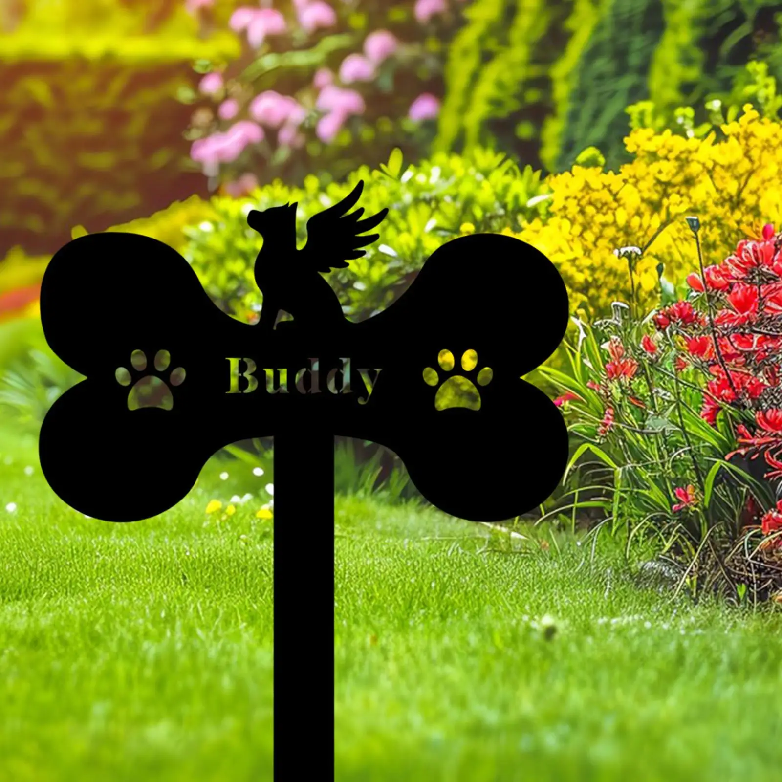 Dog Memorial Stake Decorative Garden Stake Pet Owner Dog Tombstone Memorial Pet Dog Memorial Stake Decorative Garden Stake Pet Owner Dog Tombstone Memorial Pet