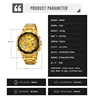 SKMEI 2210 Luxury LED Dual Display Stainless Steel Watch for Men Waterproof Sports Digital Quartz Mens Wristwatches Reloj Hombre 6