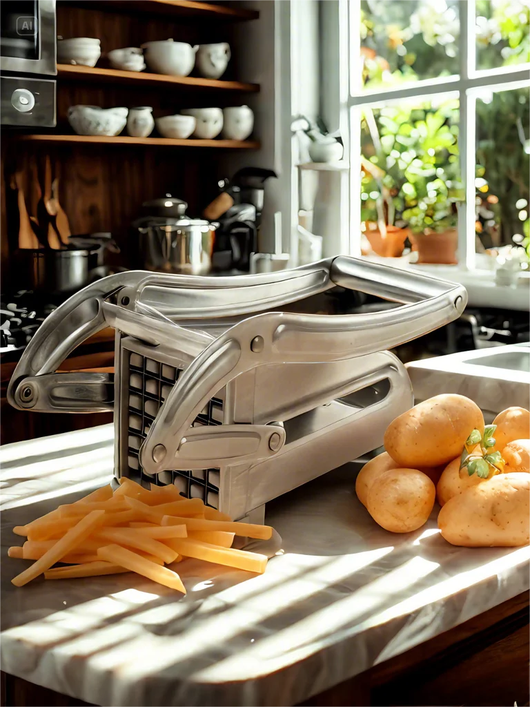 Cutting Potato Potato Strip Cutter French fries cutter Vegetable Tools Cucumber Cutting Machine Chipper Slice Stainless Steel