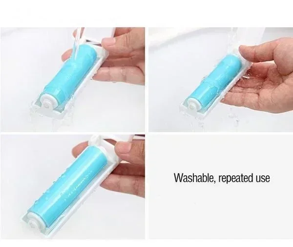 2pcs Magic Cleaning Sticky Lint Sticking Roller Lint Dust Brush Pet Hair Remover Hair Brush Clothes Dust lint remover pet hair remover lint roller cleaning tools hair removal brush hair remover clothes lint remover pet hair remover brush lint remover brush