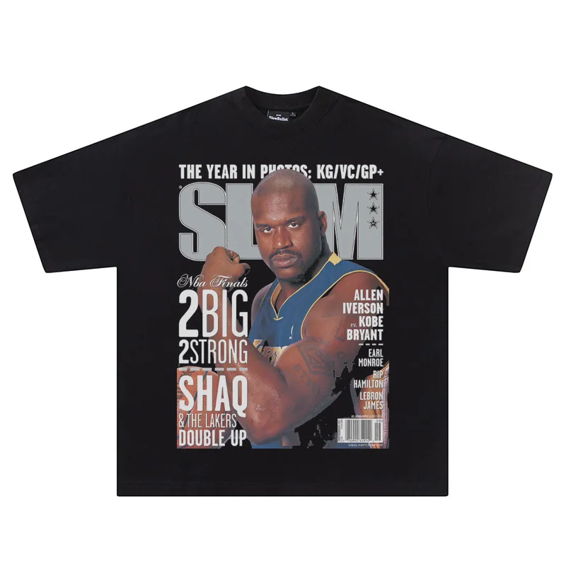 New Basketball Star Printed Cotton Children's T-Shirt American Casual Sports Men's And Women's T-Shirt Loose Couple Top 4