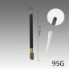 TOYO TC-17 Oil Glass Cutter Metal Handle Diamond Straight Head Cutting Tool New Black 2