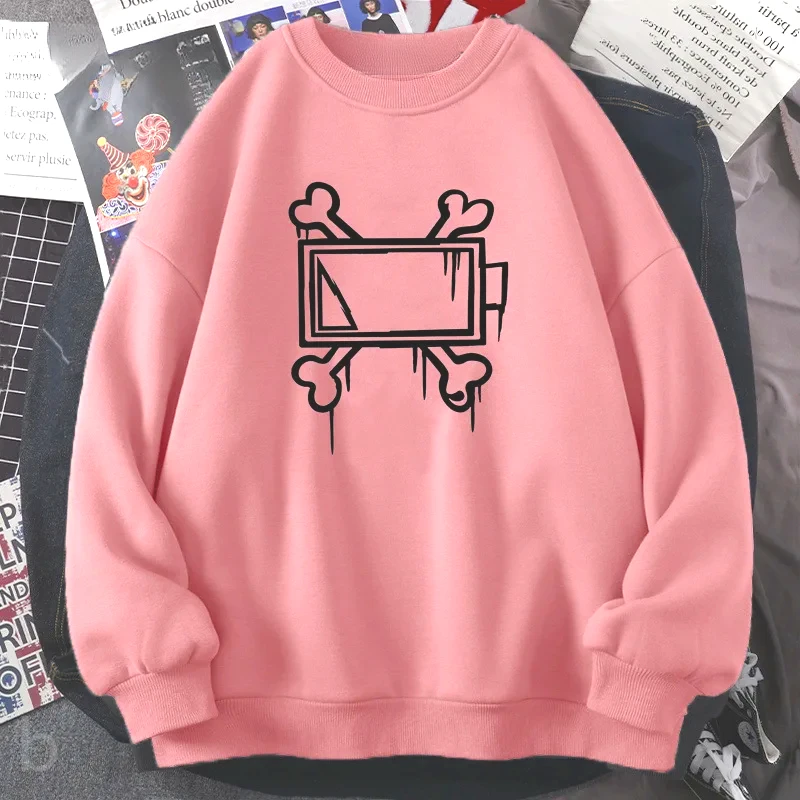 Women's Hoodie Murder Drones Print Uzi Doorman Bone Batttery Sweatshirt Hood Casual Personalized Street Wear Vacation Wearing 4