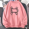 Women's Hoodie Murder Drones Print Uzi Doorman Bone Batttery Sweatshirt Hood Casual Personalized Street Wear Vacation Wearing 4