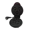 Electric Donut Machine Non-Stick Coated Kitchen Donut Maker Kid's Snacks Desserts Breakfast Mini 3 Donut Maker EU Plug 1
