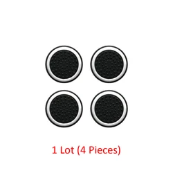 4-Piece Soft Silicone Joystick Cap Set (White)