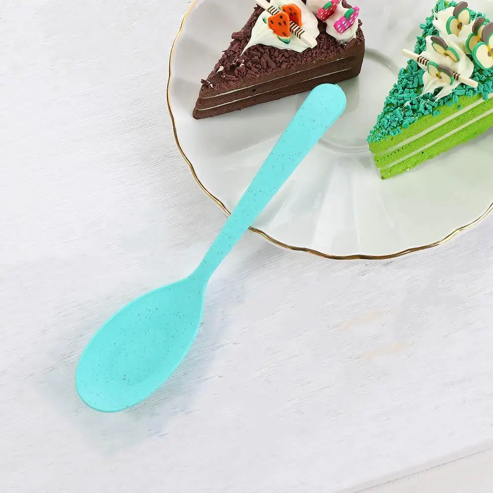 Description Picture 6 of itemEco-friendly Gadget Ice Cream Kitchen Utensil Kitchen Tools Cake Pudding Rice Scoop Spoon Wheat Straw Spoon Scoop