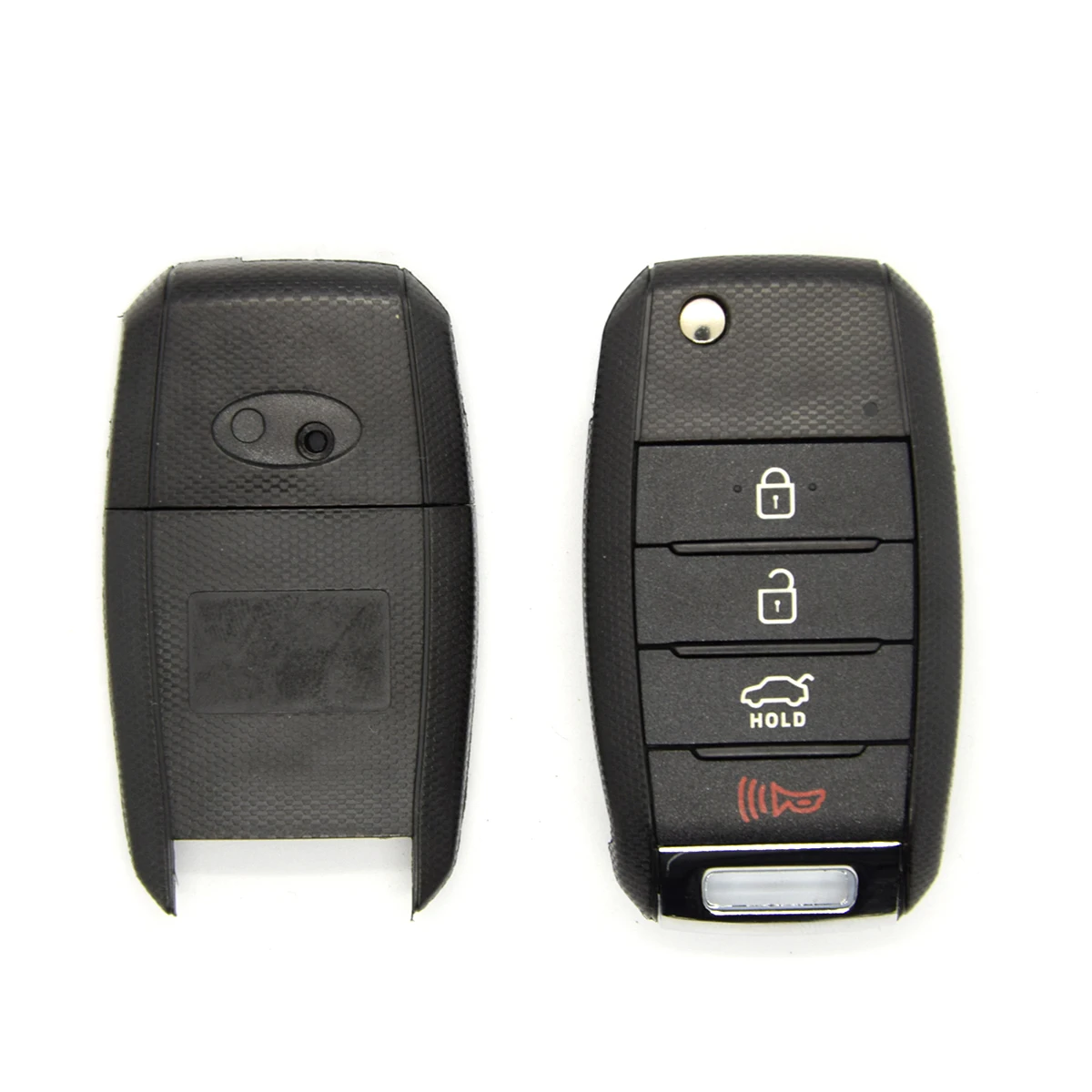 Remote Key Shell Case Car Key Fob TOY40/HYN14 Blade 3/4 Buttons For KIA K3 K2 K5 Rio Sorento Carens Cerato Forte Car car key shell case