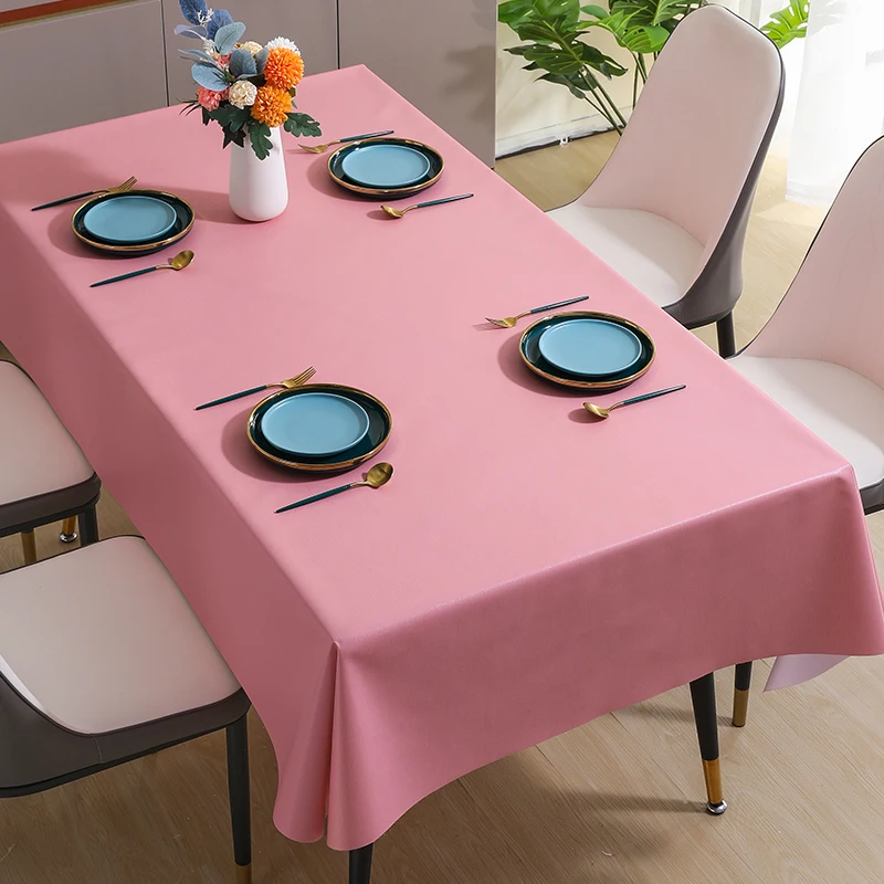 

New Chinese household waterproof and oil-proof PVC tablecloth long strip stall