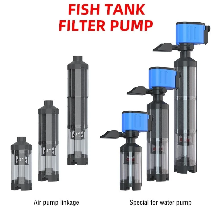 5in1AquariumFilterPumpInternalSilentSubmersibleWaterPumpfor