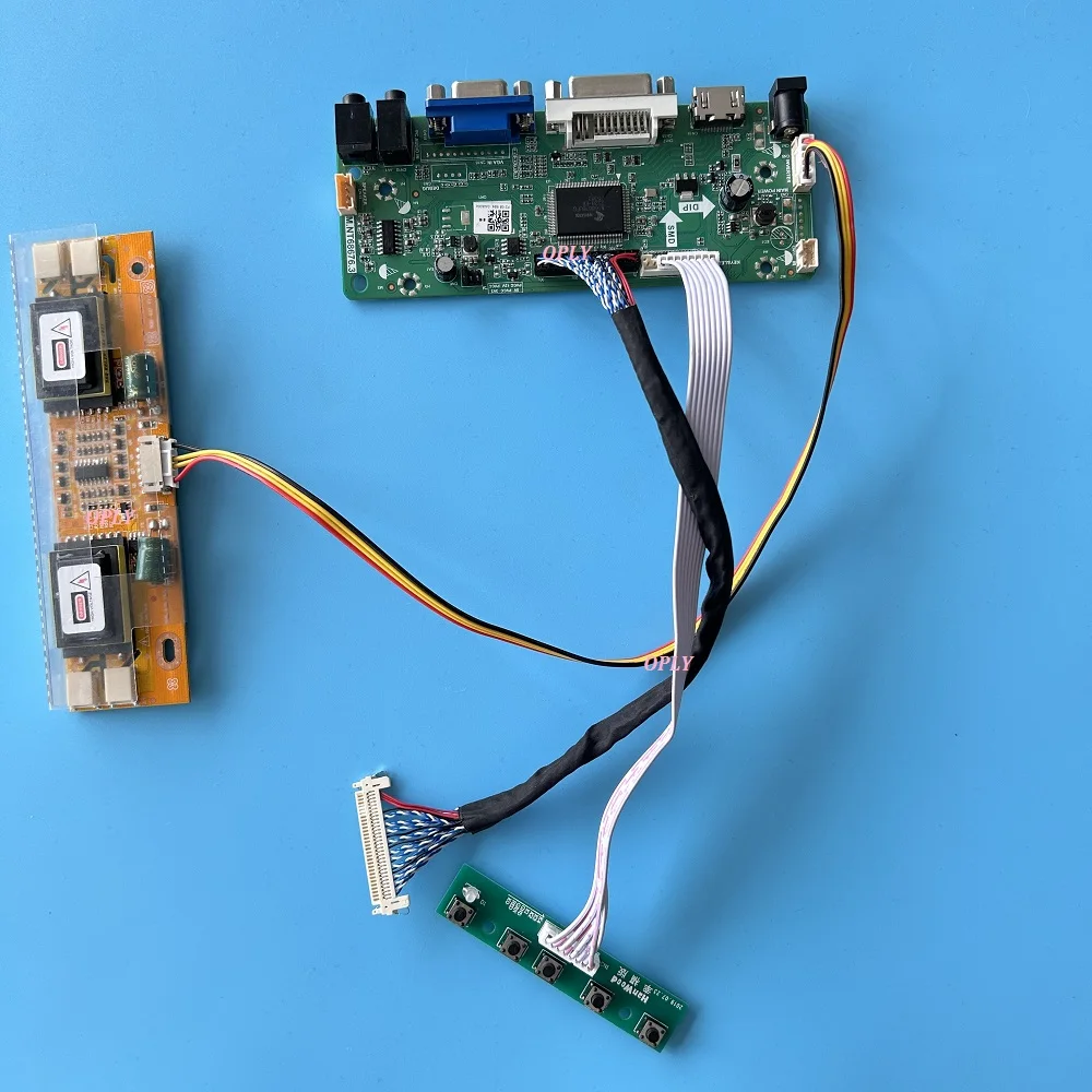

kit for LM170E01 controller board HDMI-compatible DVI VGA LVDS 4 CCFL M.NT68676 1280X1024 17" 1280*1024 display screen monitor