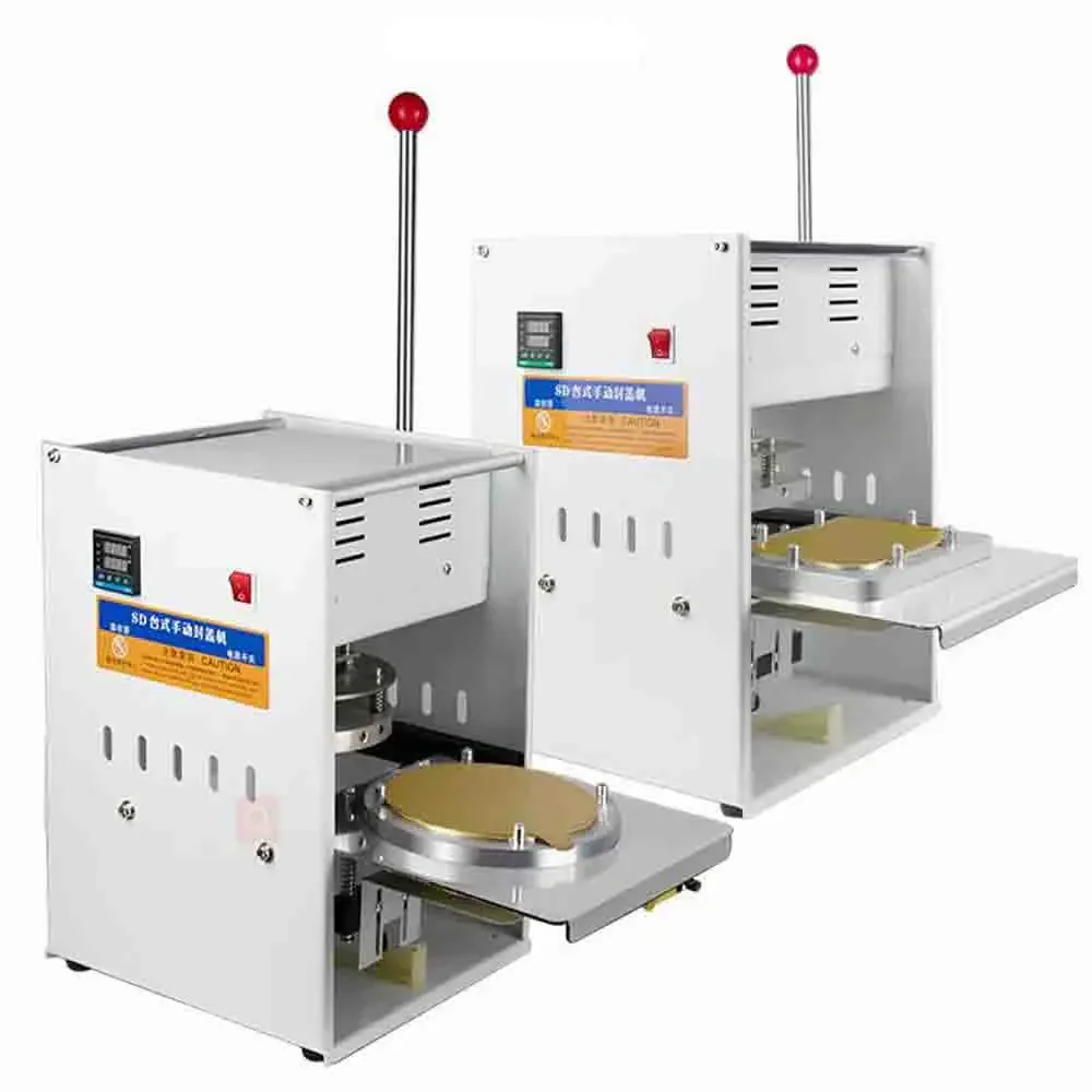 

Aluminum Foil Container Sealing Machine Round Food Container Sealing Machine