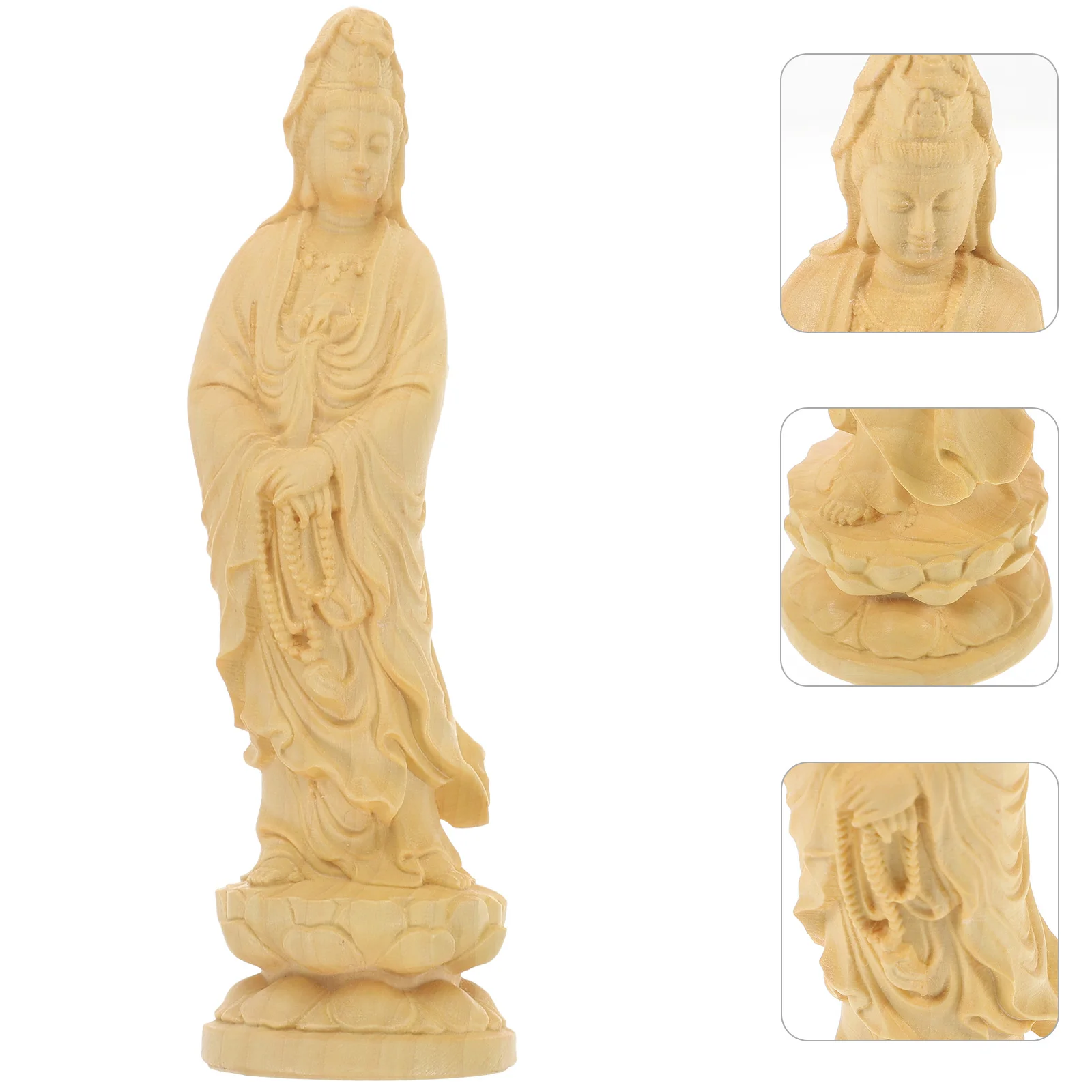 

Goddess Of Compassion Statue Sitting Statue Chinese Fengshui Decorations Meditation Figurine Statue Goddess Sculpture
