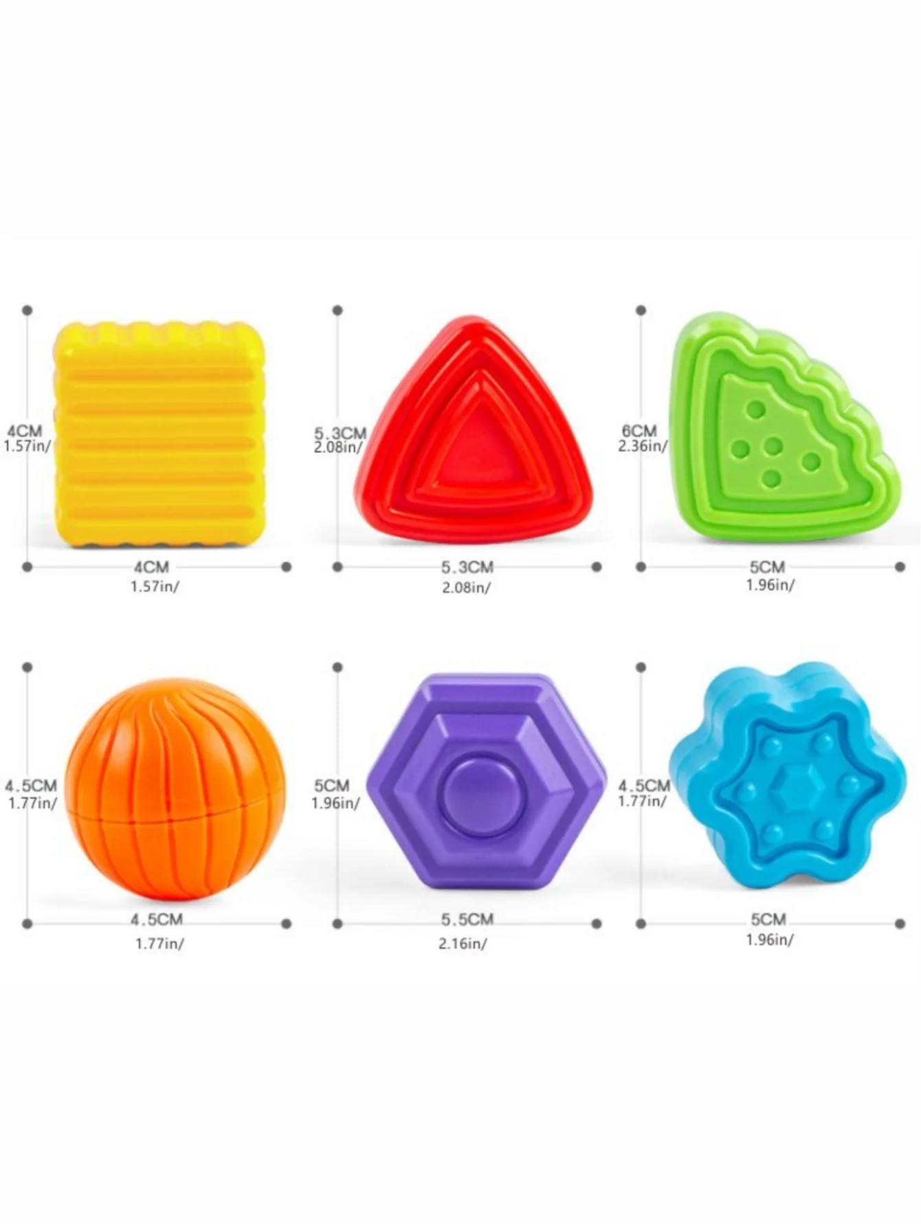 Motor Skills Training & Educational Fun: Baby Shape Sorter Cube Toy for Kids! 5
