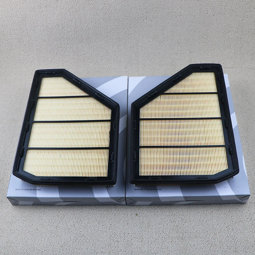 

13718693611 13718693612 1Pair Car Air Filter Suit for BMW X5 (G05, F95) M50 X6 (G06, F96) X7 (G07) 13718693611 13718693612