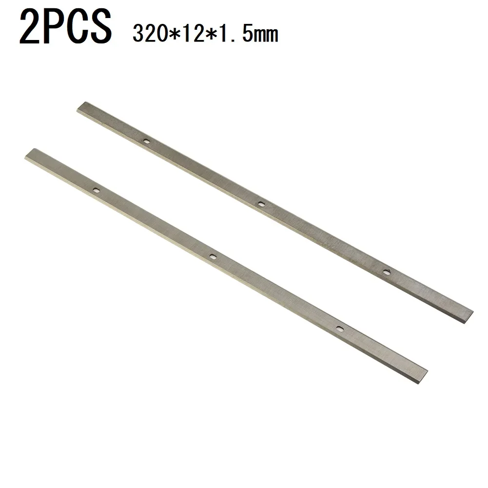 2Pcs 12x320mm Planer Blade Wood Planer Knifes For Triton TPT125 TP305 TP400LS 22-565 22-560 Woodworking Machine Parts