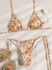Rinabe Print Bikini Sets Bandage Swimwear Women Swimsuit 2024 Bikinis Bathing Suit Sexy Beachwear Summer Biquinis