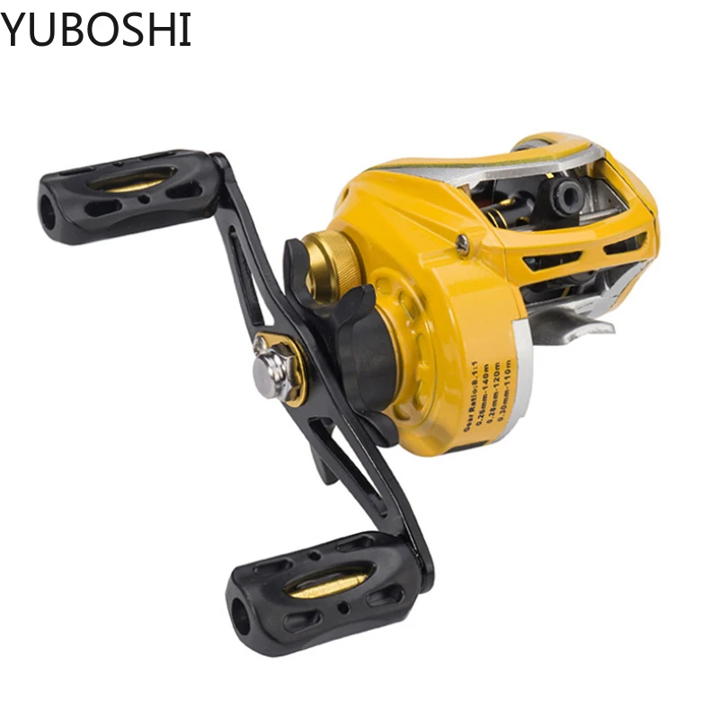 

Рыболовная катушка YUBOSHI для заброса приманки, передаточное число 8,1: 1, высокоскоростная Алюминиевая катушка, 8 кг, Рыболовная катушка, рыболовные инструменты