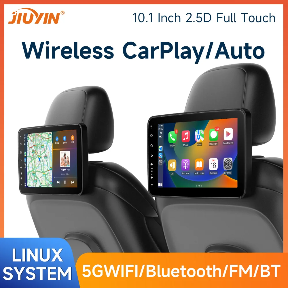 Tablette Carplay Et Android Auto, Écran Tactile, Fm, Bluetooth, Airplay