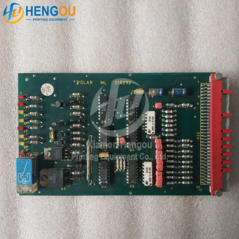 

Polar ML 016292 Circuit Board For Polar Cutting Machine Cutter Guillotine Paper Cutter PCB Control Card Original Used