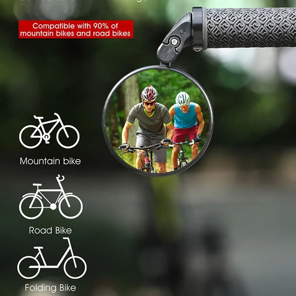 

Adjustable 360 Degrees Rotate Bike Accessories Rear View Mirror Bike Handlebar Mirror Rearview Mirror Bicycle Rearview Mirror