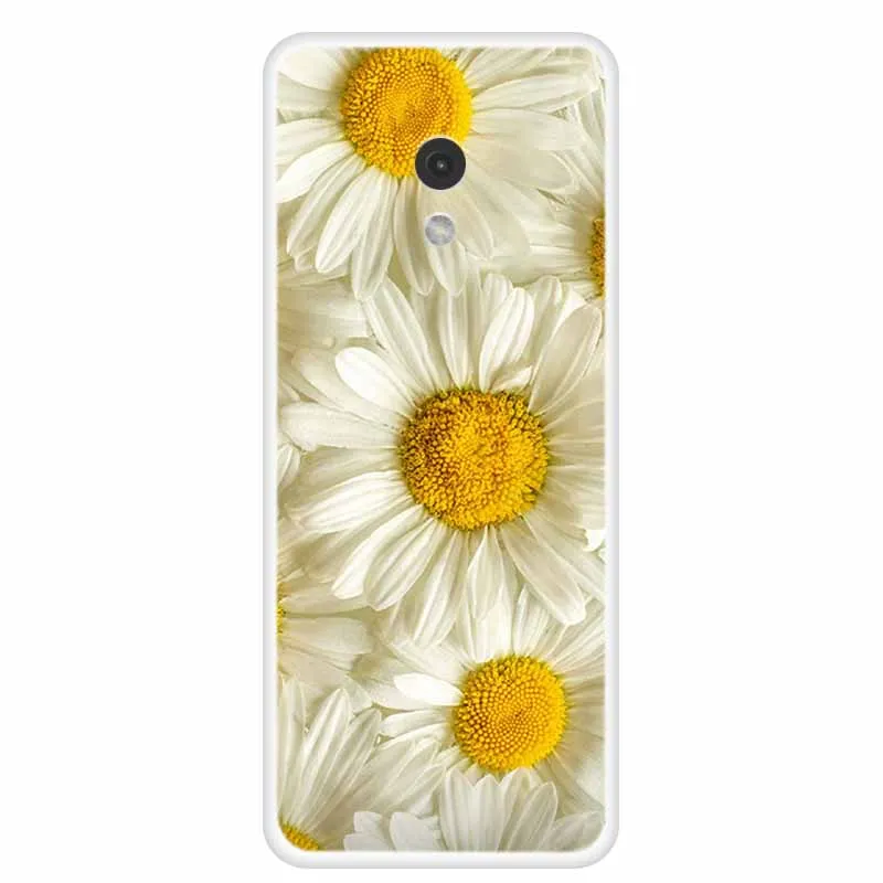 Clear Soft Silicone Floral Phone Case, Transparent Back Cover