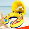 Inflatable Swimming Rings Child Kids Baby Mother Safety Swim Pool Ring Children Water Play Games Seat Float Boat Summer Trainer 2