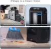 Pro Touchless Vacuum Automatic Dustpan - Ultra Fast & Powerful - Great for Sweeping Salon Pet Hair Food Dirt Kitchen, Corded Can 4