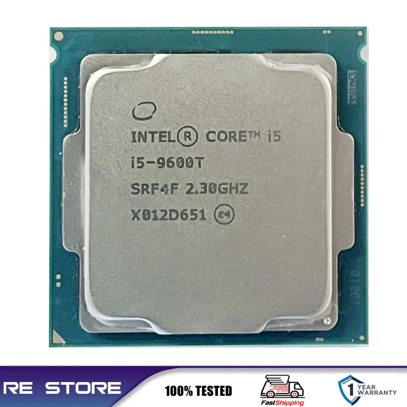 Used Core i5-9600T i5 9600T 2.3GHz 6-Core 6-Thread Processor 35W ...