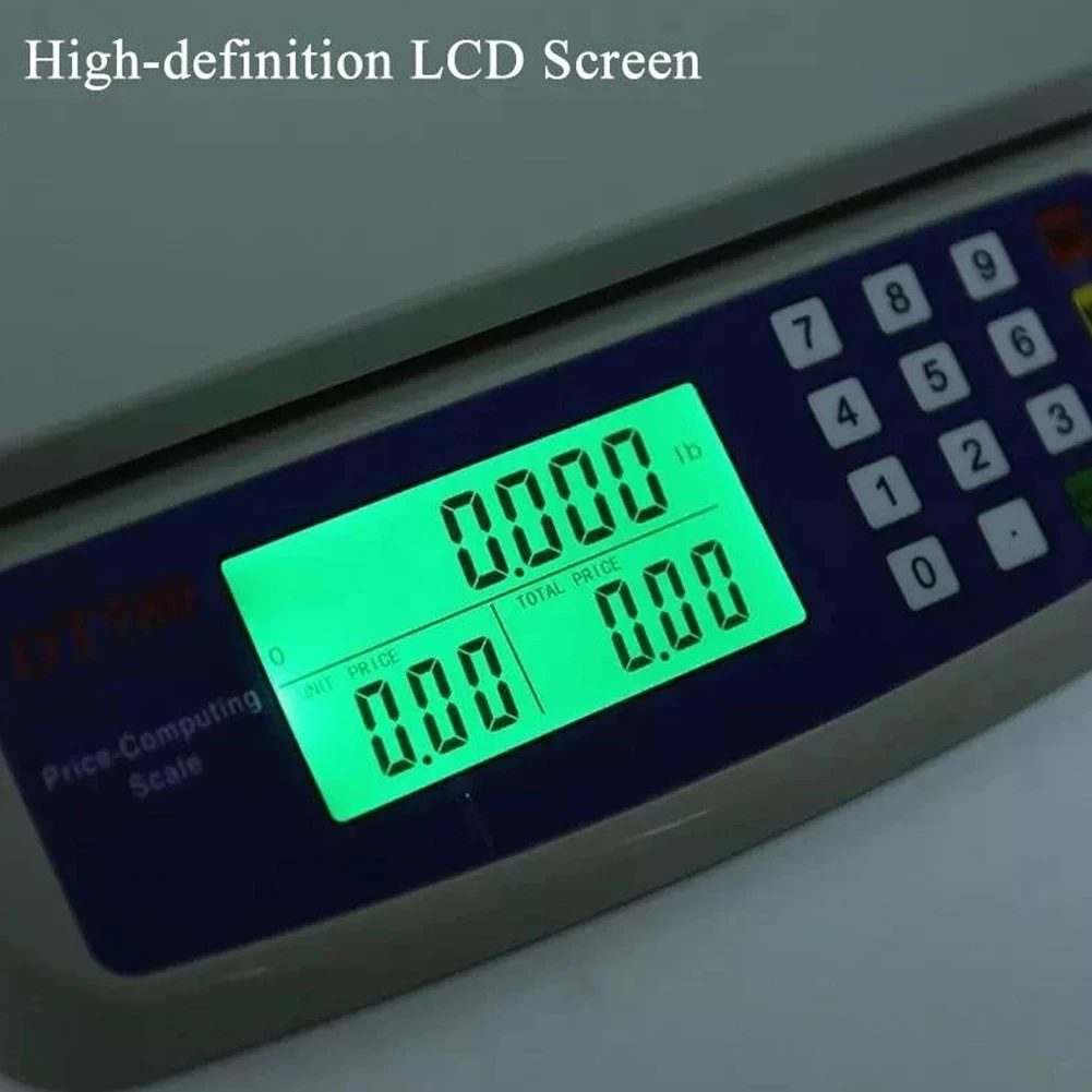 Digital Kitchen Scale Stainless Steel Commercial Food Scale