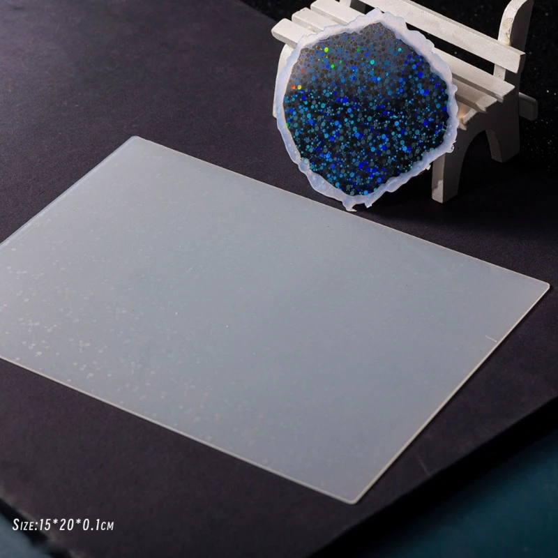 

Silicone Inlay Rainbow-Window Film Decorative Sheet
