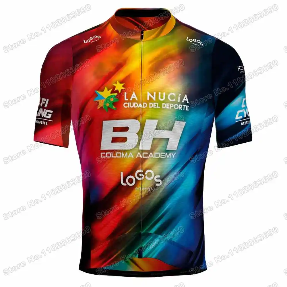 BH Coloma Team Cycling Jersey Short Sleeve Men Cycling Clothing Summer Road Bike Shirt Bicycle Tops MTB Uniform