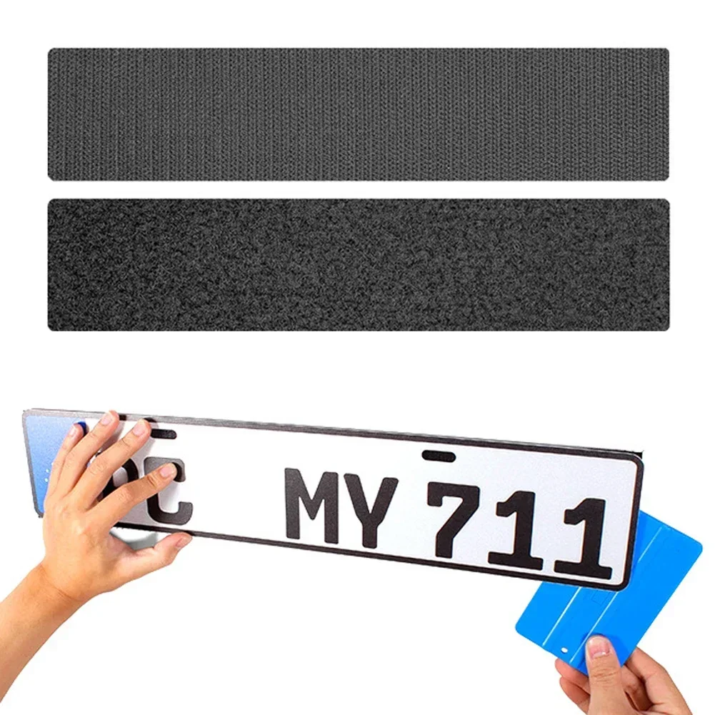 Porta Targa Auto Senza Cornice - Adesivo Universale, Facile Installazione, Senza Viti, Per Tutti I Veicoli - Foto 9